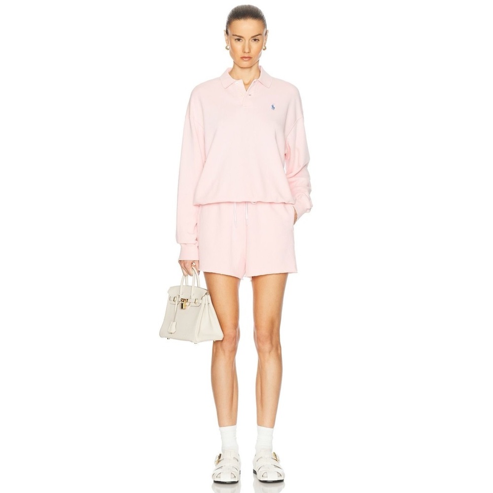 Polo Ralph Lauren Lightweight Fleece Polo
Color: Pink Sand - Picture 5 of 15
